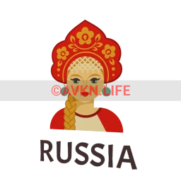 Russia Wall Sticker