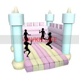 Yume Playground Bouncy Castle (Candy) - Interactive