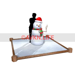 Luxe Playful Snowman - Interactive