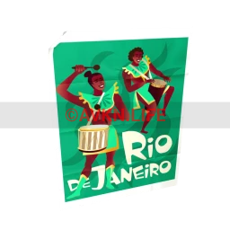 Rio de Janeiro Carnival Poster