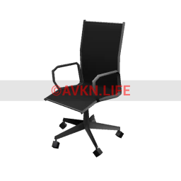 Modern Office Desk Chair - Black