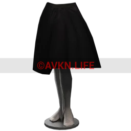 Dolly Bop Black Swingin' Skirt