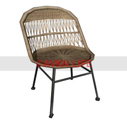 Wicker Round Dining Chair