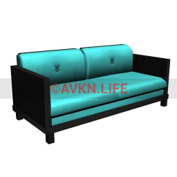 Orton Turquoise Two Seat Sofa