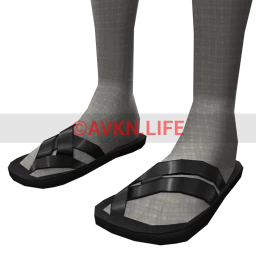 Foal Simple Sandals (Black)