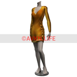 Cloud Nine Golden Party Dress