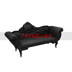 Afterlife Caliginous Sofa - Black