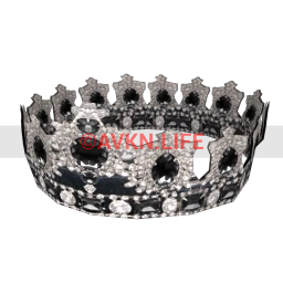 Bijourterie Fashion King Crown (Onyx)