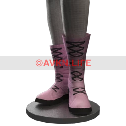 Candy Pink Laced Boots