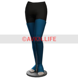 Bionic Yoga Leg Warmers - Blue