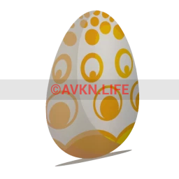 Gold Sands Egg Sticker