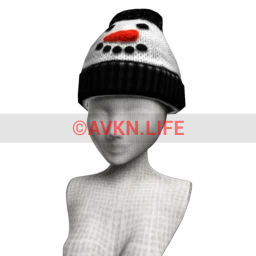 Snowman Bobble Beanie