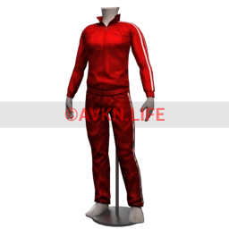 Drop Science Retro Tracksuit - Blood Red