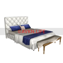 Luxe Snowy Night Bed