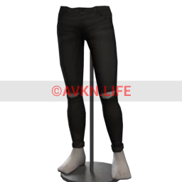 Foal Influence Skinny Ripped Jeans - Black