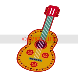 Mexican Guitarr?n Sticker