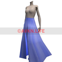 Summer Glamour Ocean Whisper Gown