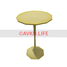 Neon Vibes Cocktail Table - Yellow