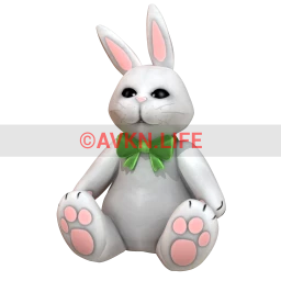 Large Cuddly Easter Bunny Plush
