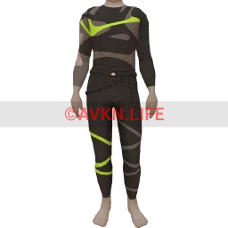 Delirious Kingdom Below Outfit (Black)