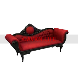 Afterlife Caliginous Sofa - Red