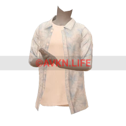 La Haute Couture Casual Dappled Shirt