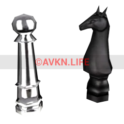 Arctic Escape Grand Chess Pieces