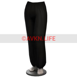 Bionic Harem Pants - Black