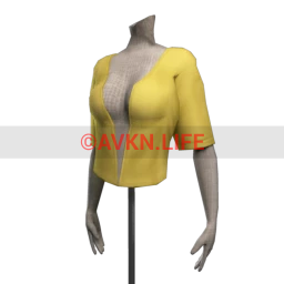 Front Row Batwing Top - Yellow