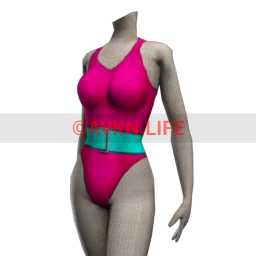 Bionic High Cut Leotard - Pink