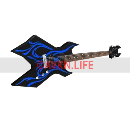 J.X. Master Water Elemental Wall-Hanging Guitar