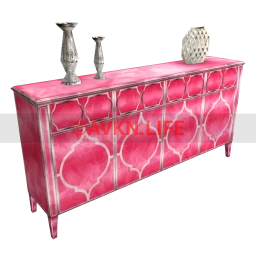 Sunset Boulevard Sideboard - Pink