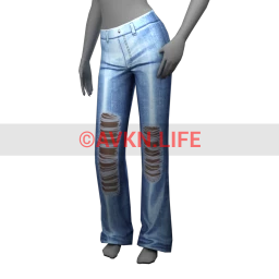 NMS Ripped Heart Jeans