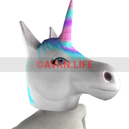 Cosmos Rainbow Unicorn Mask
