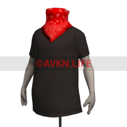 T-shirt with Bandana Mask - Edge