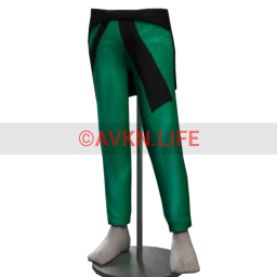 Front Row Emerald Rush Velvet Pants