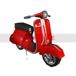 Marchetti Vanto Scooter - Red