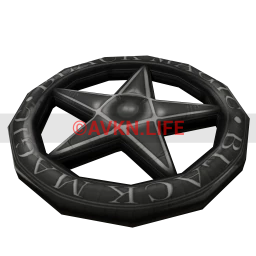 Cosmos Black Pentagram Pool Float