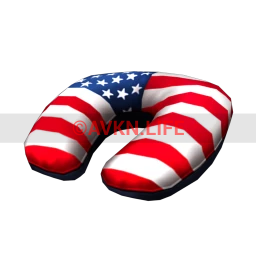 Foal USA Flag Neck Pillow