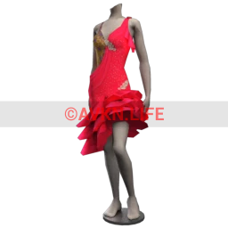 Latin Fiesta Firey Salsa Dress