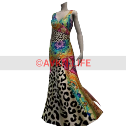 Front Row Psychedelic Jungle Dress