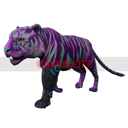Neon Tiger (Purple)
