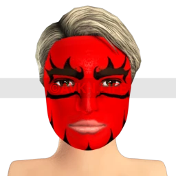 Red Devil Facepaint