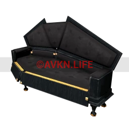 Cosmos Coffin Slumber Sofa - Black