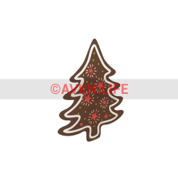 Christmas Tree Cookie Sticker