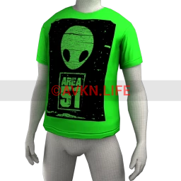 Delirious Squid Area 51 T-Shirt (Zeta Green)