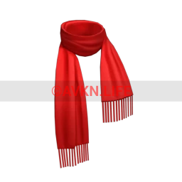 Front Row Cashmere Scarf - Red