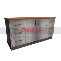 Stainless Steel Kitchen Drawers