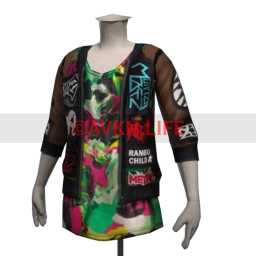 Delirious Squid Punk Explosion Jacket