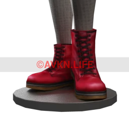 Delirious Squid Red Rebellion Boots